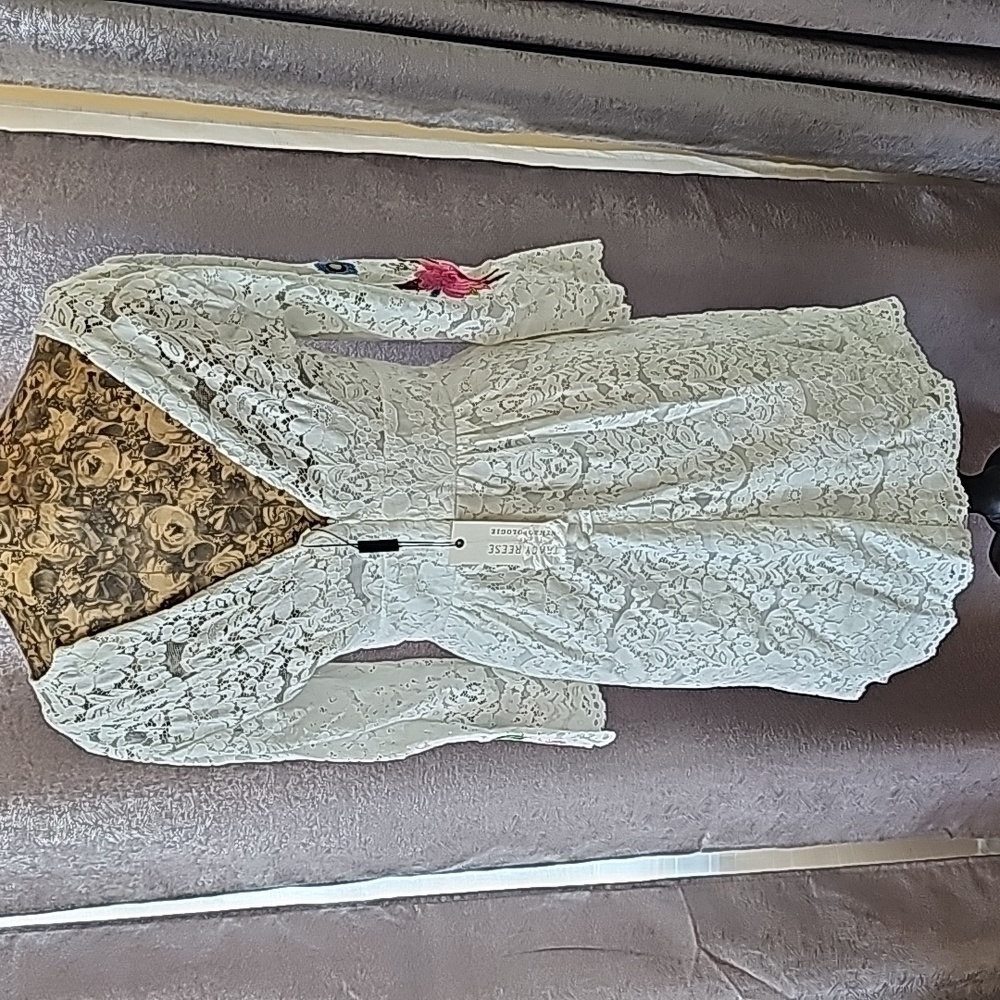 NWT Anthropologie Tracy Reese White Lace Dress - Size 4 - New and Stunning - Picture 4 of 7